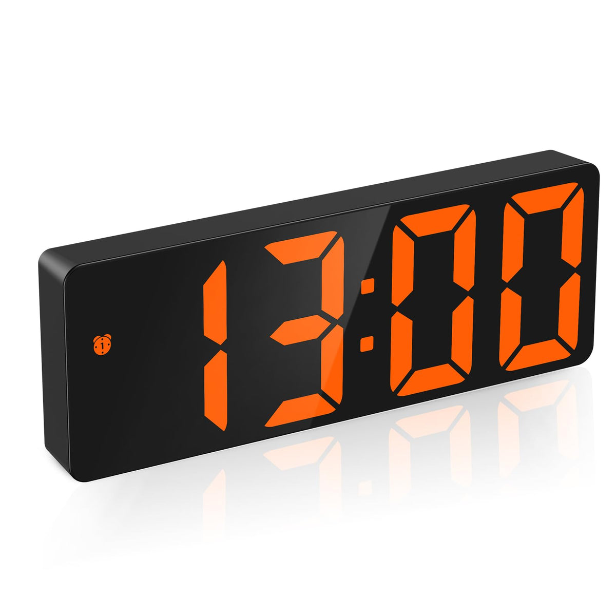 AMIR Digital Alarm Clock, Large Display LED Bedside Clock for Bedroom