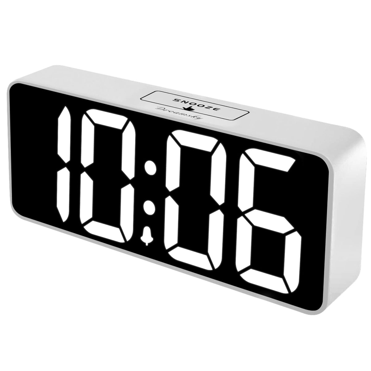 DreamSky Large Digital Alarm Clock Big Number for Seniors/Visually Impaired