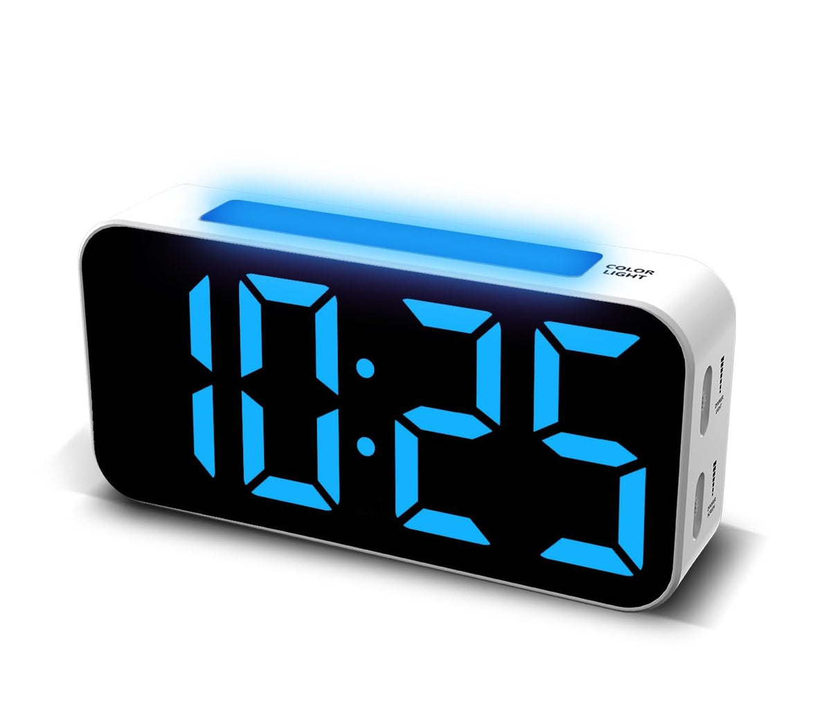 Topski Loud Alarm Clocks for Bedrooms Heavy Sleepers, Digital Bedside Clock
