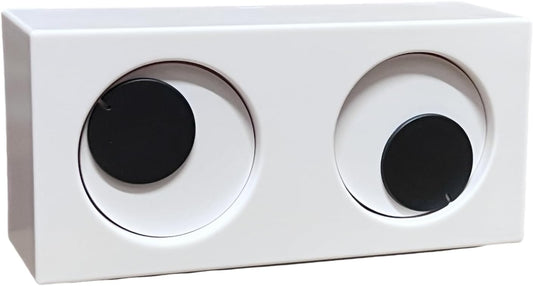 Novelty Rotating Eyes Desktop Clock Fun Looking Time Tracker Funny Clocks