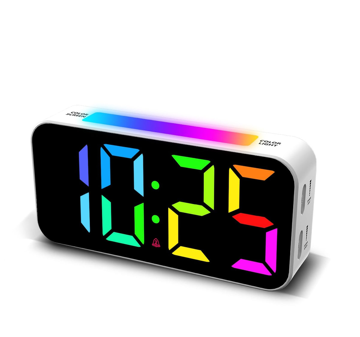 Topski Loud Alarm Clocks for Bedrooms Heavy Sleepers, Digital Bedside Clock