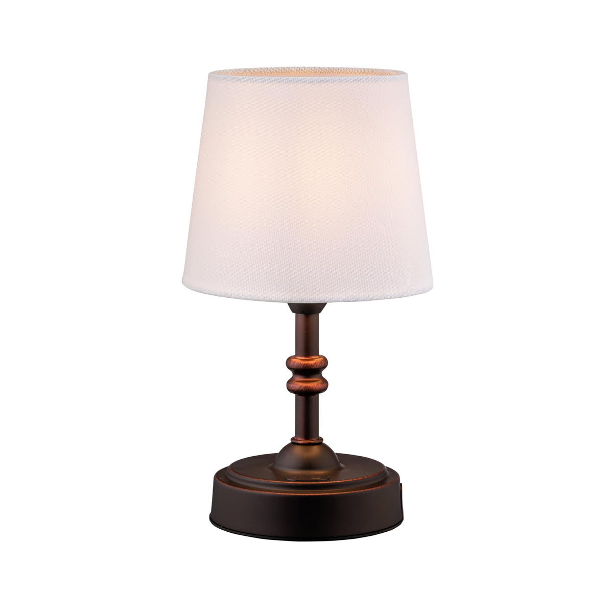 O’Bright Seraph mini – Cordless LED Table Lamp with Dimmer, Built-in Rechargeable Battery, 3-Level Brightness, Patio Table Lamp, Bedside Night Lamp, Ambient Light for Restaurant, Black