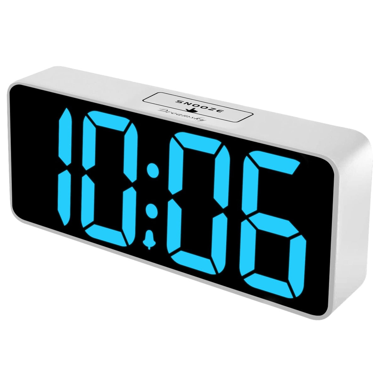 DreamSky Large Digital Alarm Clock Big Number for Seniors/Visually Impaired