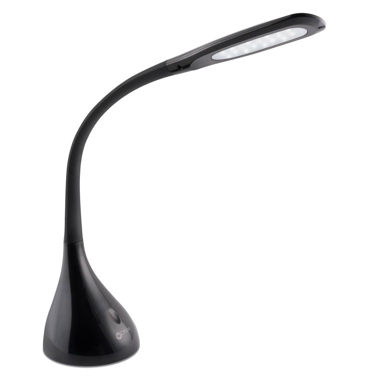 OttLite Creative Curves LED Desk Lamp, Black