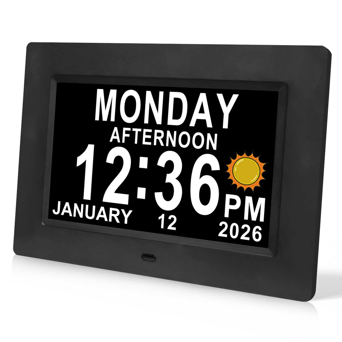 Jaihonda Dementia Clock for Seniors Digital Clock with Date and Time for Elderly-15 Alarms Level 5 Brightness Large Number Display Alzheimers Clock Calendar Day Clocks