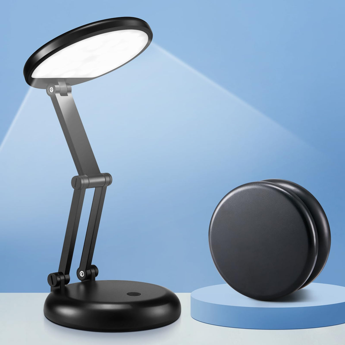 One Fire Cordless Lamp, 3600mAh Battery Operated Lamp, Rechargeable Lamp