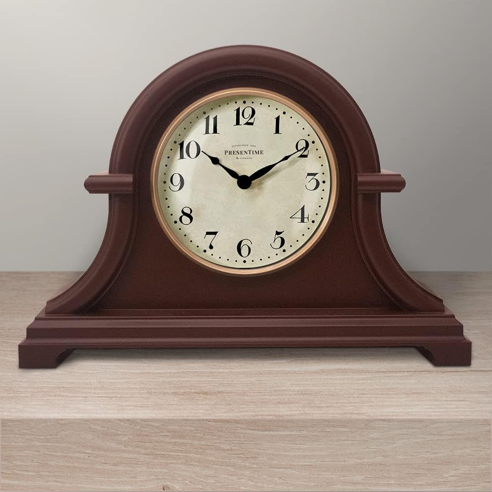 Presentime Mantel Clock Vintage Farmhouse Series
