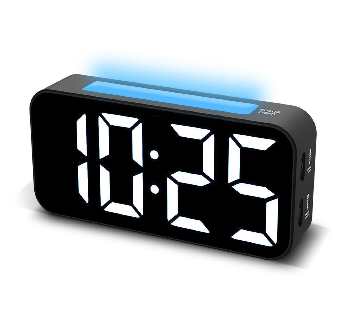 Topski Loud Alarm Clocks for Bedrooms Heavy Sleepers, Digital Bedside Clock