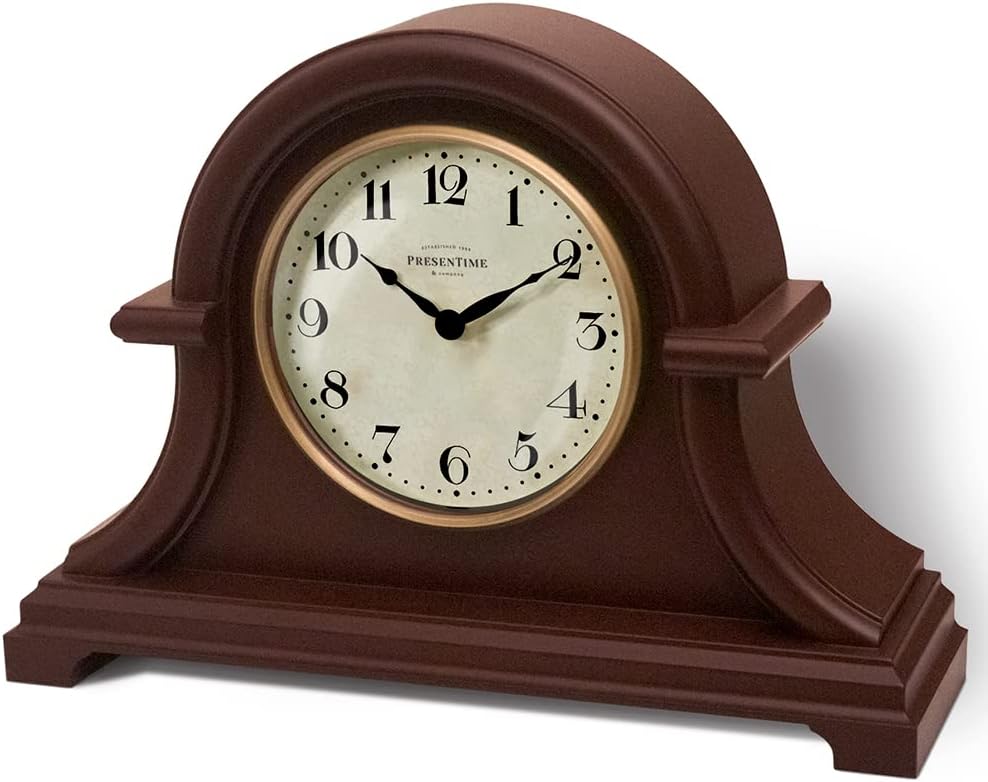Presentime Mantel Clock Vintage Farmhouse Series