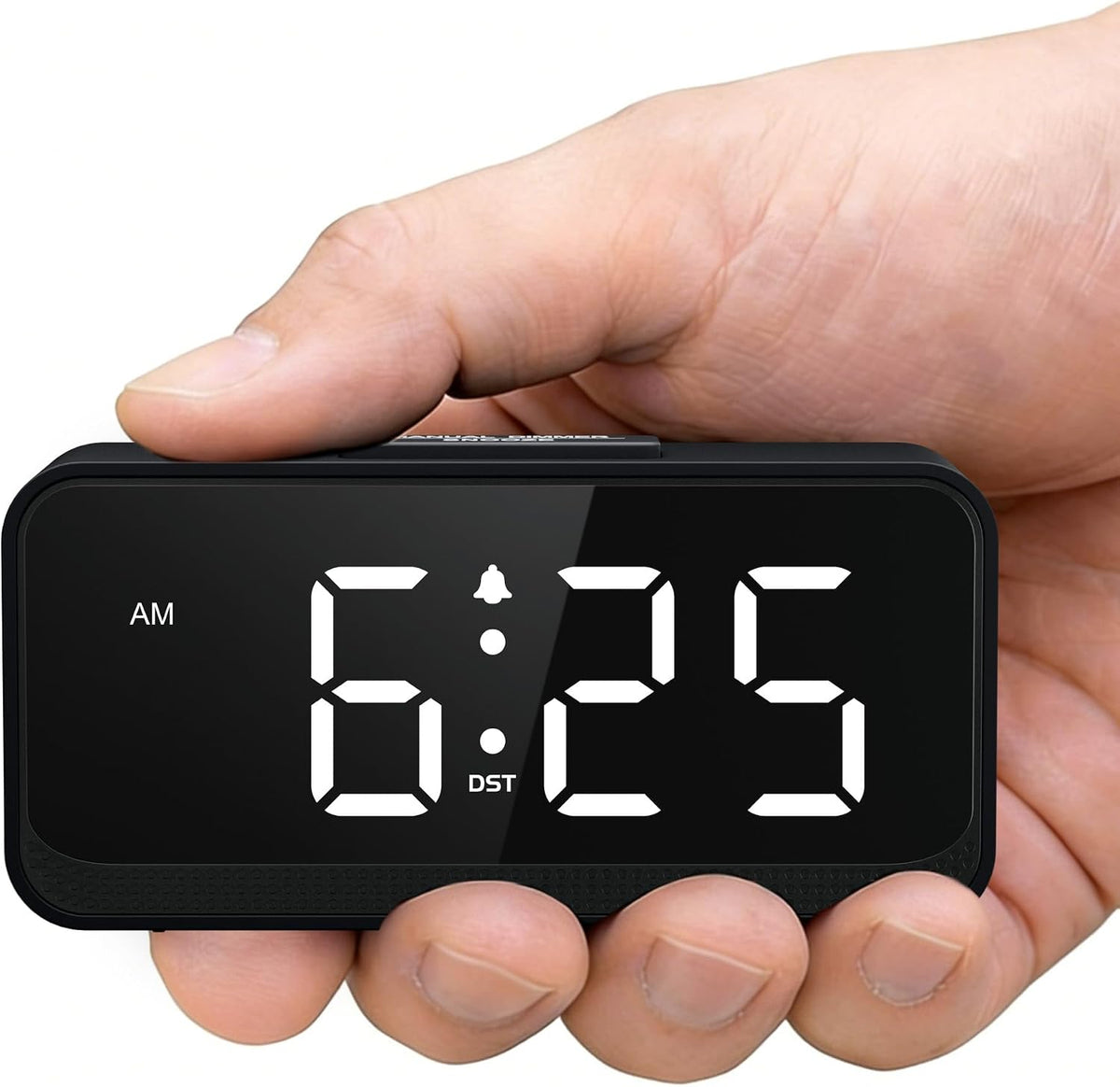 Battery Operated Small Alarm Clock: Compact Cordless Design
