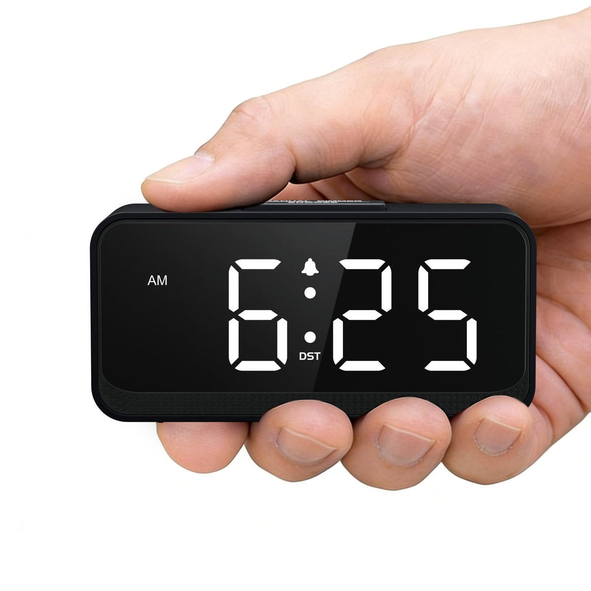 Battery Operated Small Alarm Clock: Compact Cordless Design