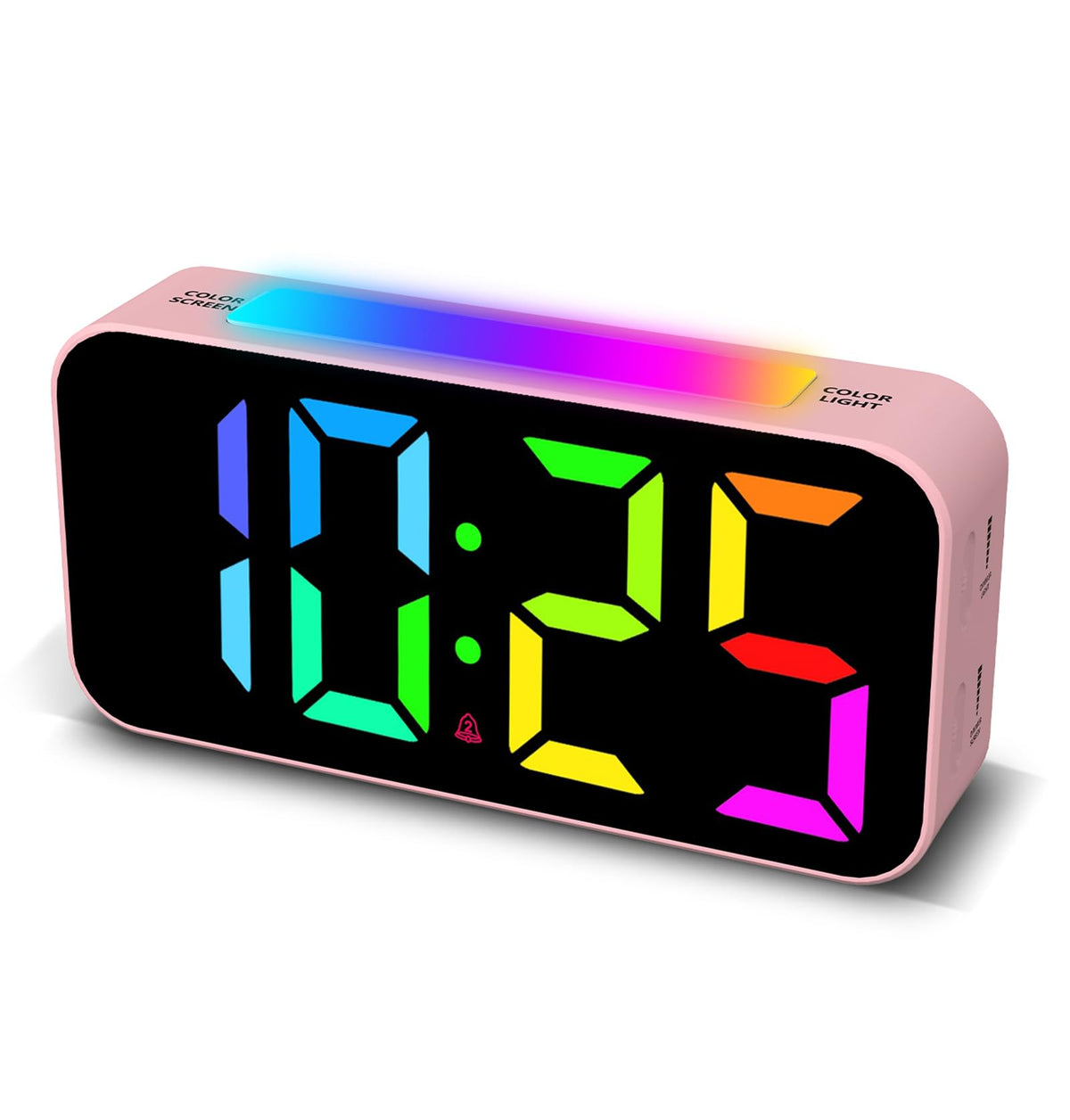 Topski Loud Alarm Clocks for Bedrooms Heavy Sleepers, Digital Bedside Clock