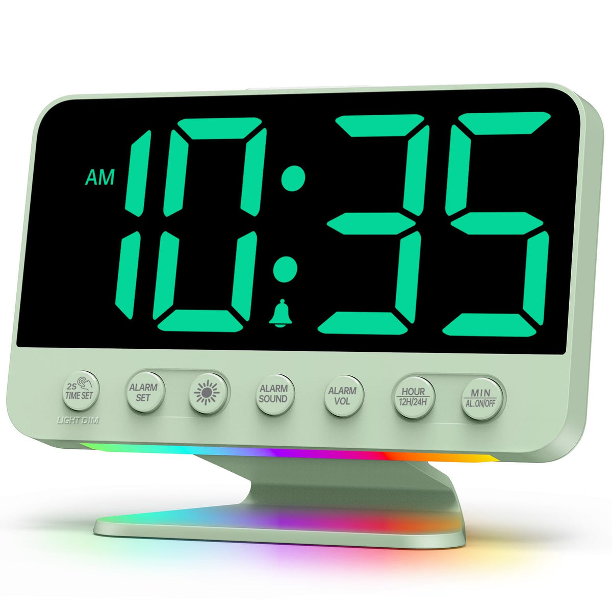 Odokee Digital Alarm Clocks for Bedrooms: Easy to Read Across The Room