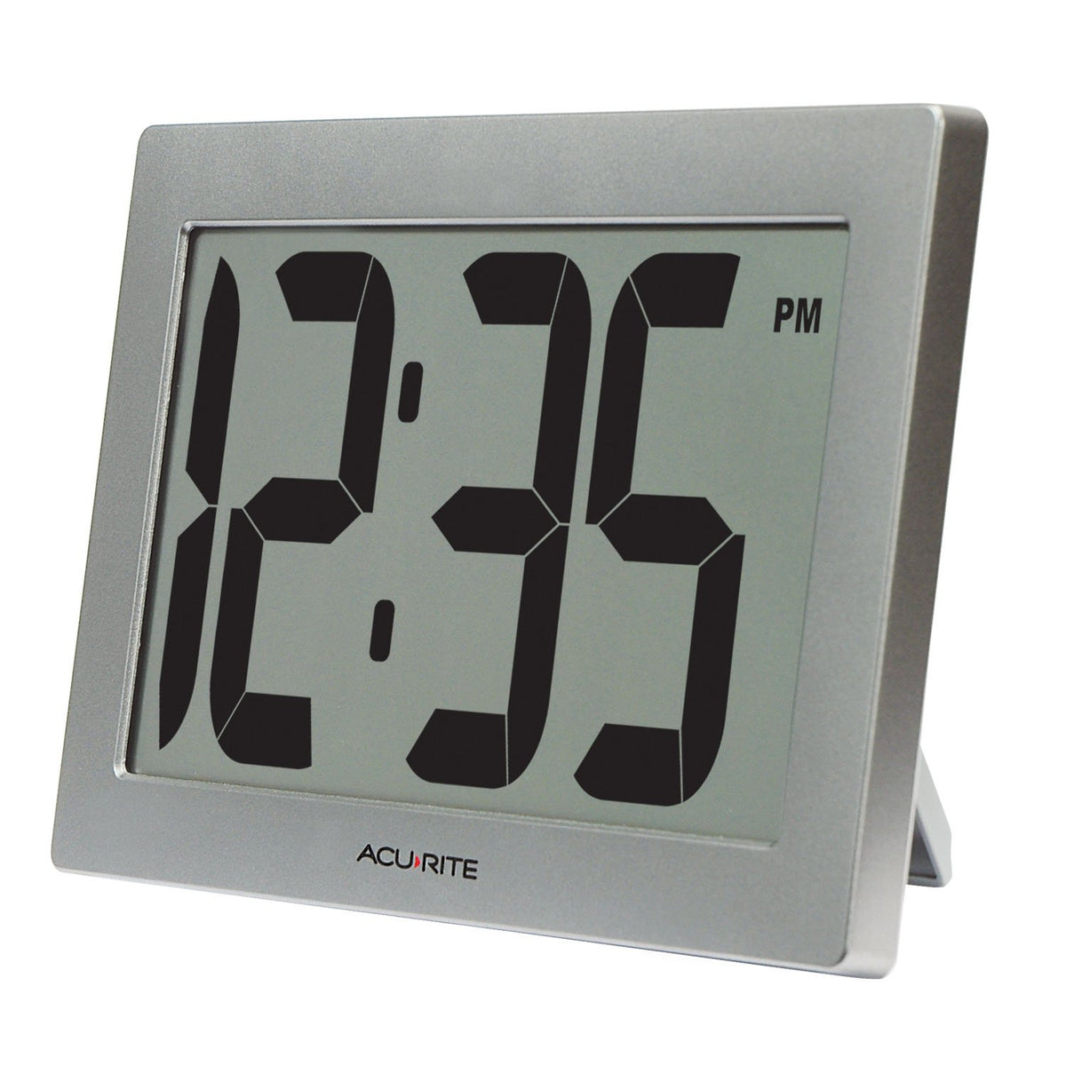 AcuRite (75102M 9.5" Large Digital Clock with Intelli-Time Technology