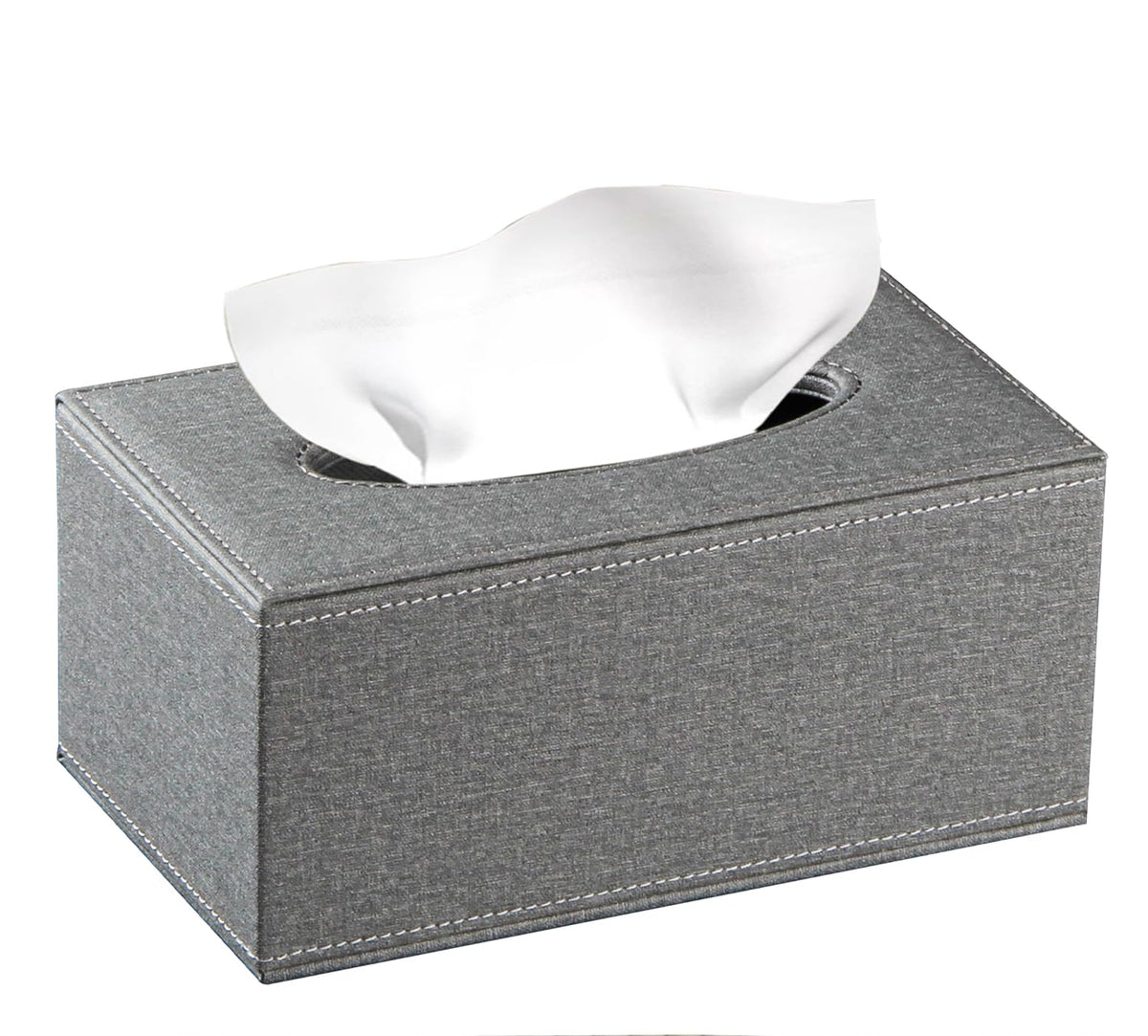 Retro Tissue Box Cover Rectangle,Aesthetic Facial Tissue Cube Box Holder