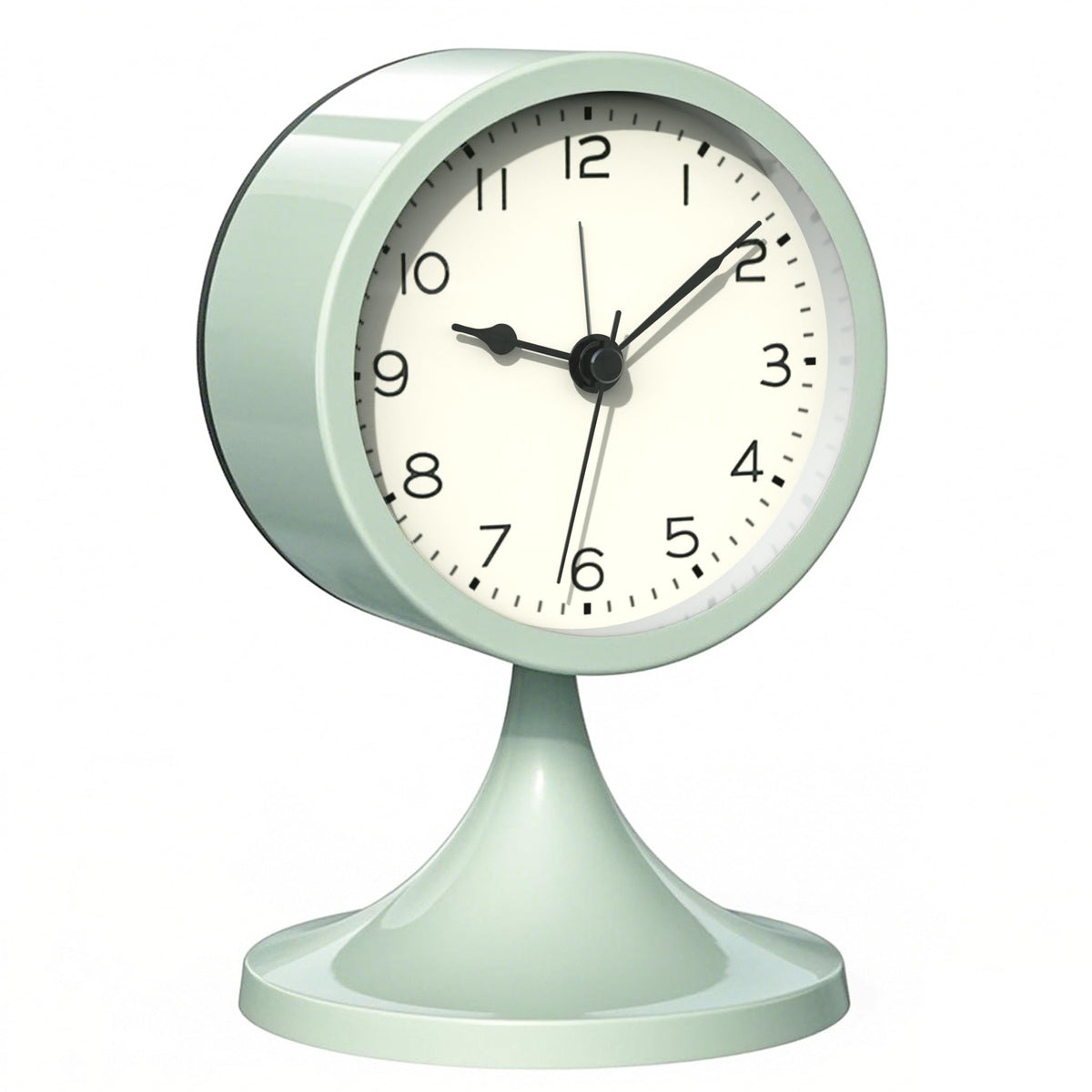 AYRELY® 3" Analog Alarm Clock, Retro Small Clock, Desk Clock for Bathroom