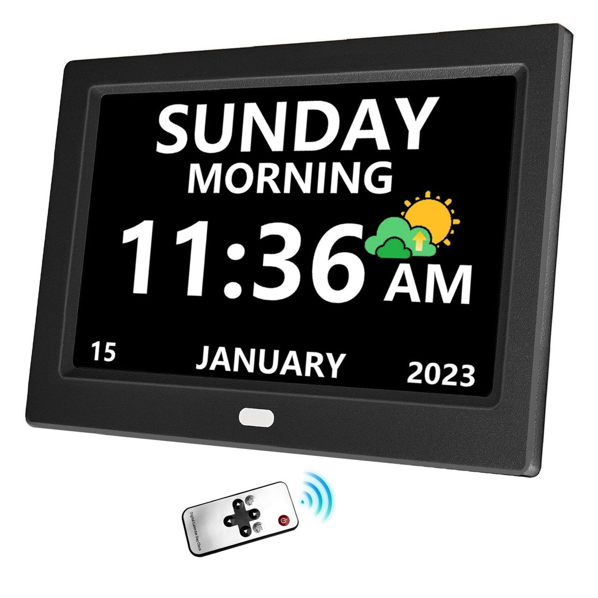 LXBYJKJ 10 Inch Digital Clock Large Font Alarm Clocks for Elderly