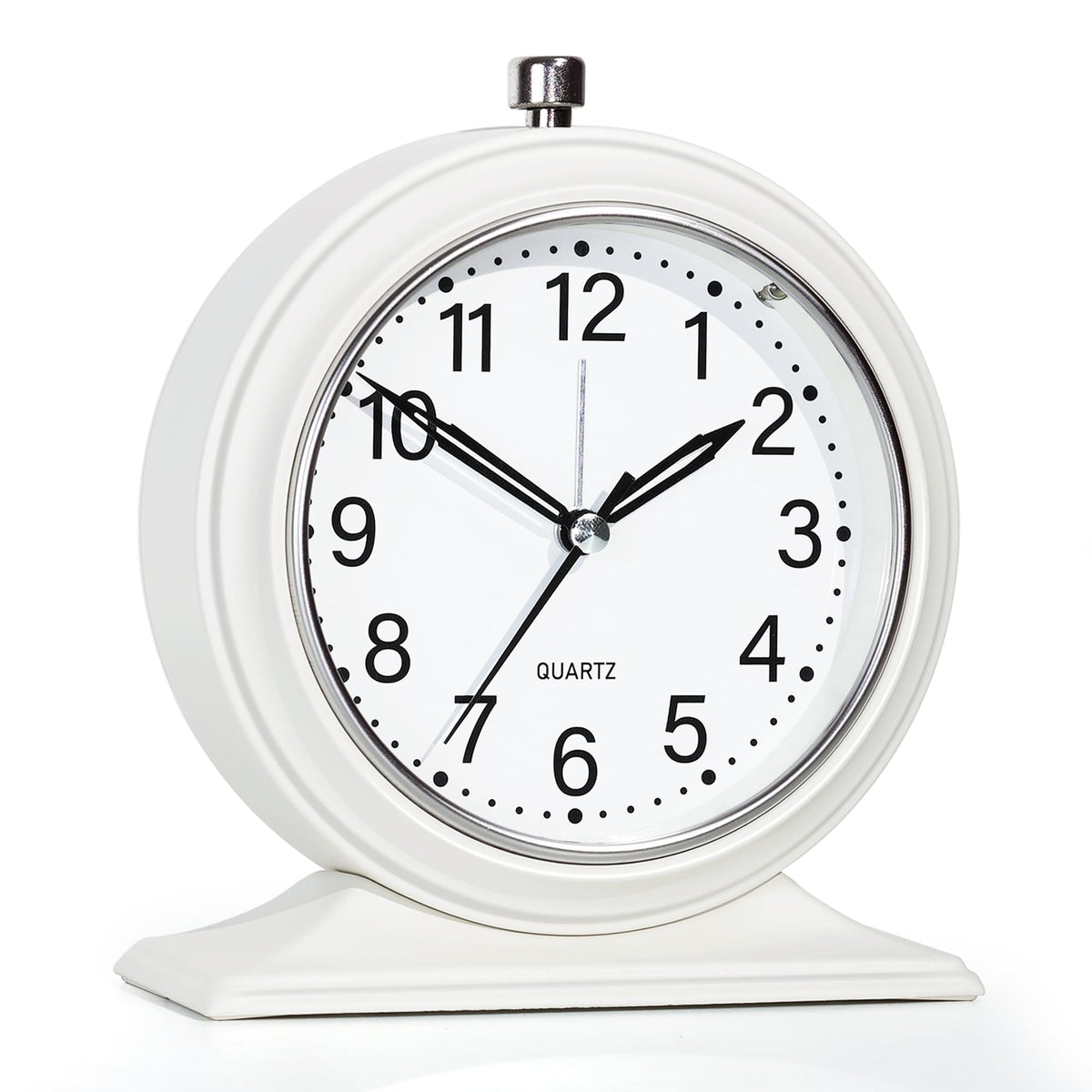 AYRELY® 5.5" Vintage Metal Alarm Clock, Desk and Table Clock for Shelf