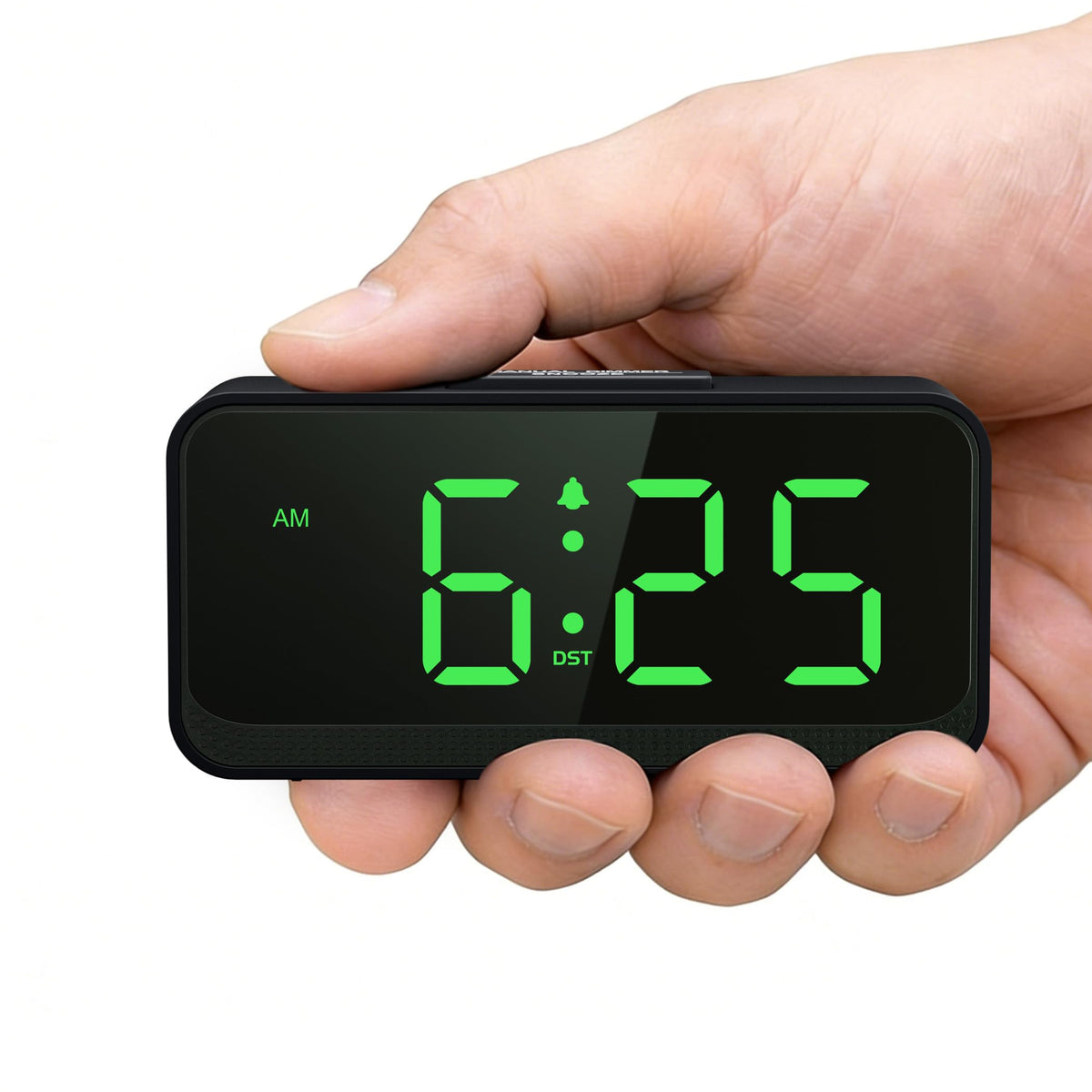 Battery Operated Small Alarm Clock: Compact Cordless Design