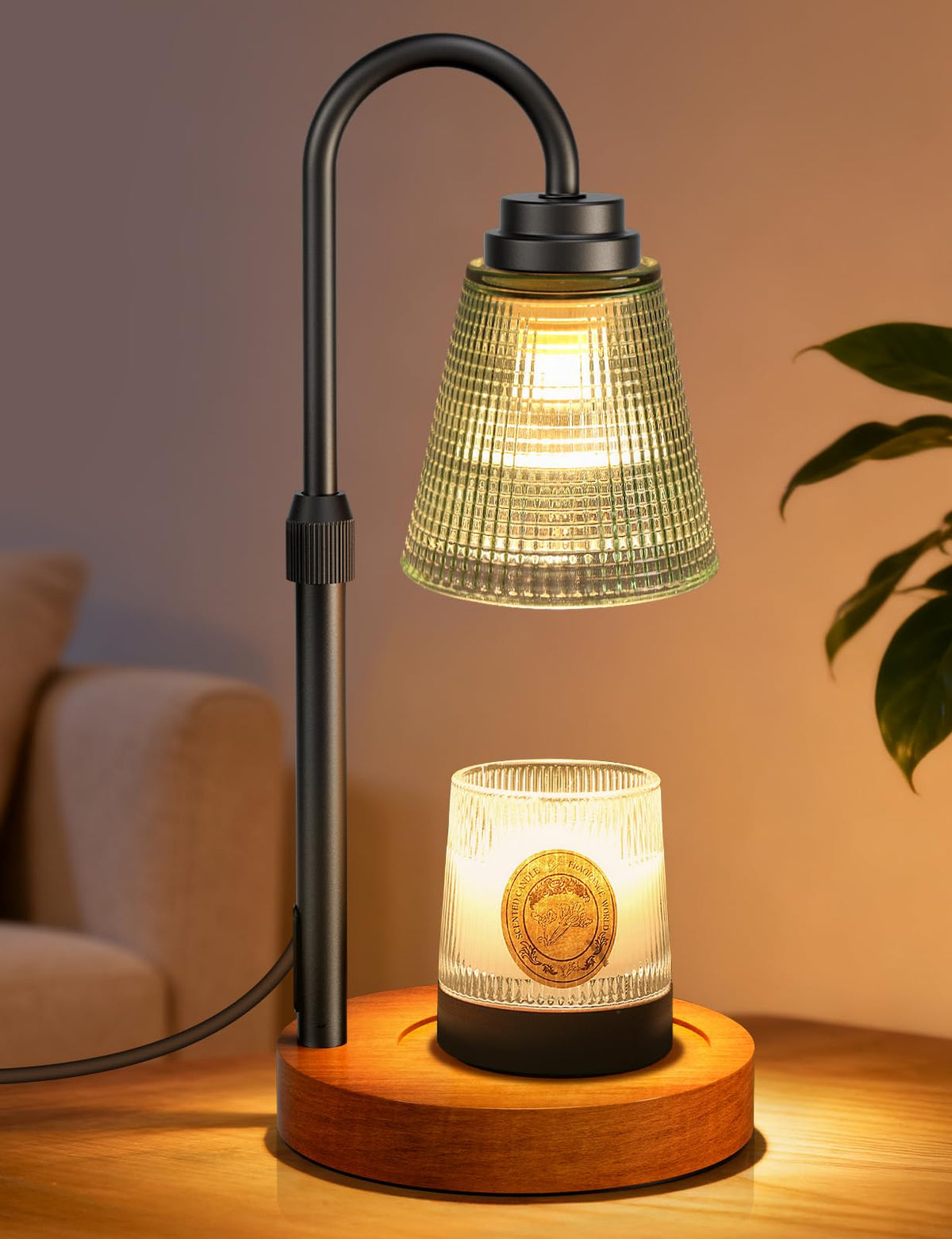 Candle Warmer Lamp with Timer Dimmer, Home Decor for Birthday Gifts Women