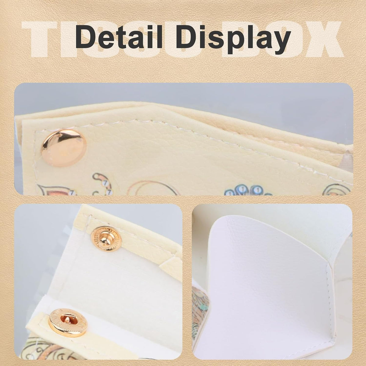 DIY Diamond Art Tissue Box Holder Kit, PU Leather Diamond Painting Folded Facial Tissue Holder, Crystal Art Storage Box Organizer for Home Office Desktop Decor (Sea Turtle)